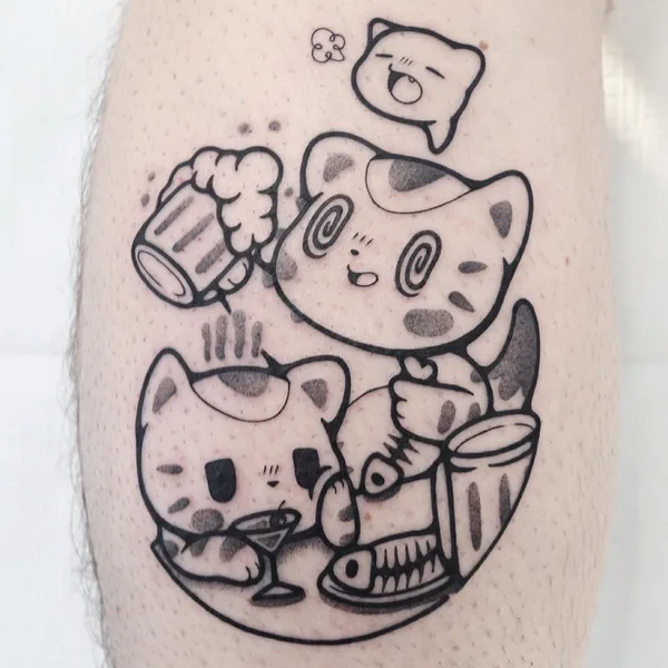 Author's Style tattoo by Hugo K in Seoul