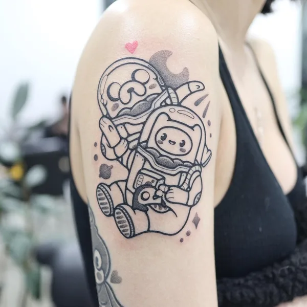 Author's Style tattoo by Hugo K in Seoul