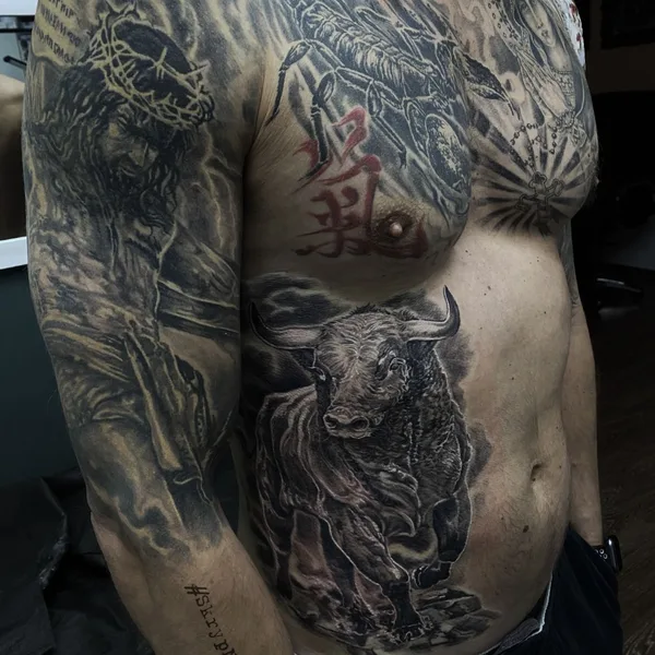 Black & Grey tattoo by Явтушенко Дмитрий