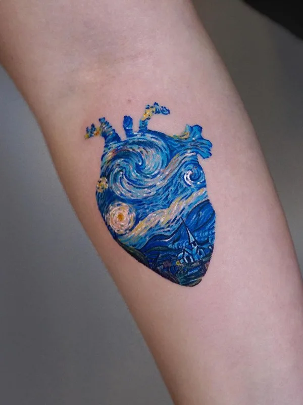 color illustrative 타투 부위 forearm #75481 | 타투이스트 Andrej Jocic