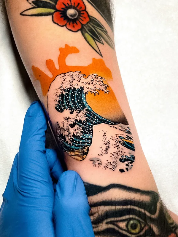 color japanese 타투 부위 forearm #75490 | 타투이스트 Andrej Jocic
