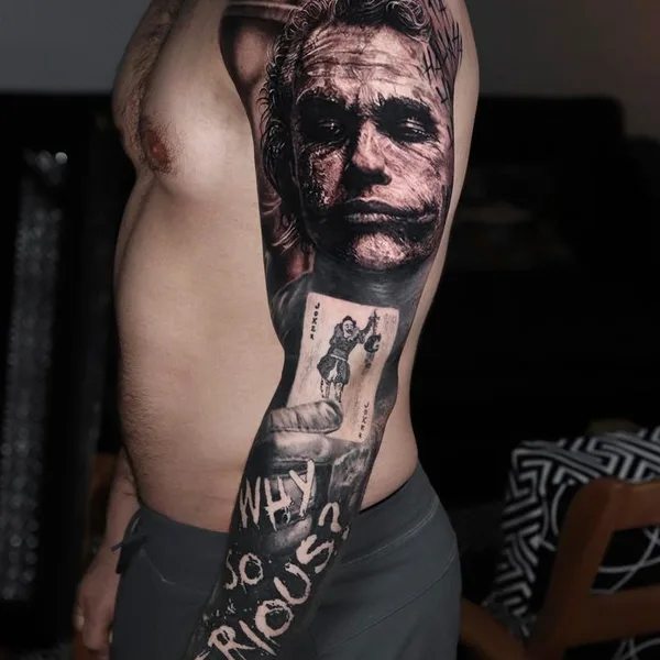 Realism tattoo by Jim Leclerc in Montréal