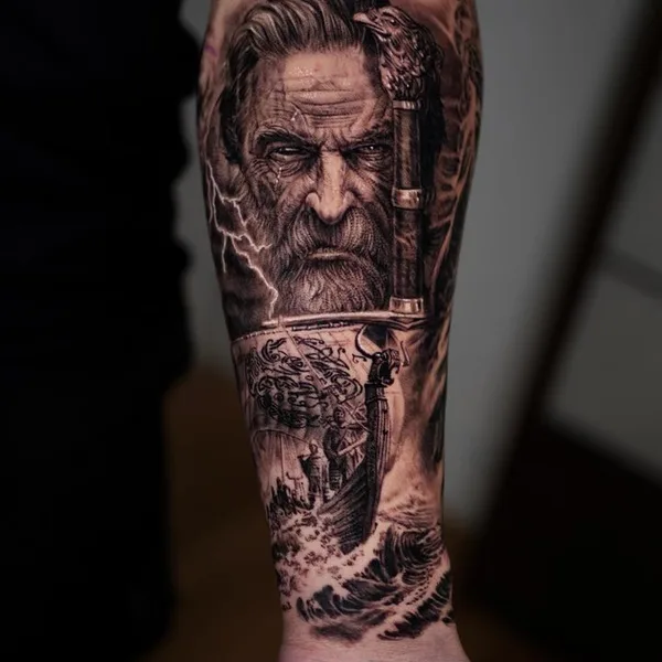 Realism tattoo by Jim Leclerc in Montréal