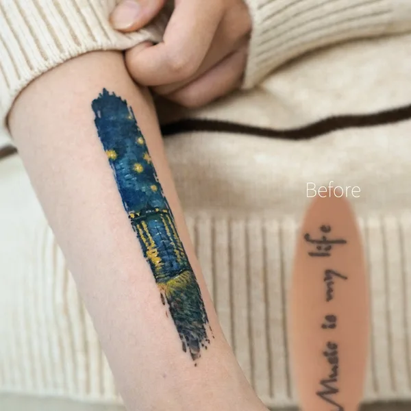 Author's Style tattoo by Abii tattoo in Bucheon