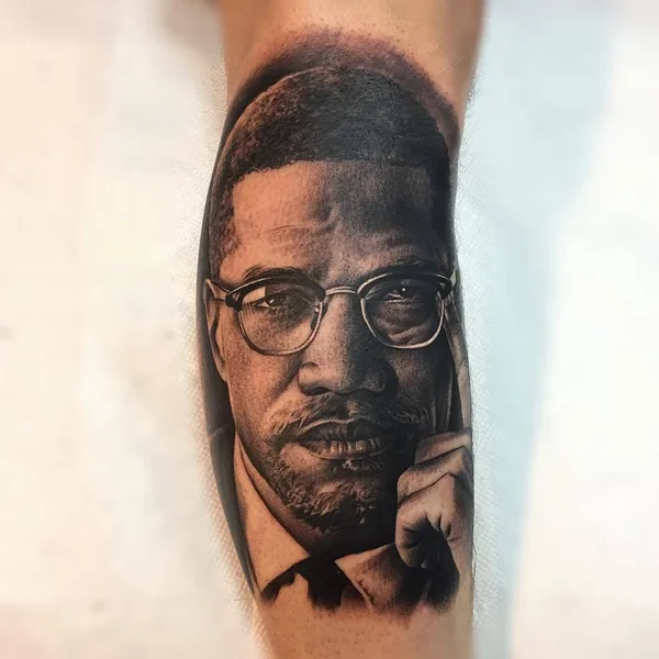 Portrait tattoo by Brian Gonzales