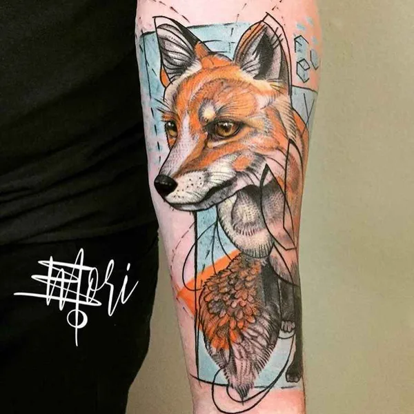 Author's Style tattoo by Mo Mori in Berlin
