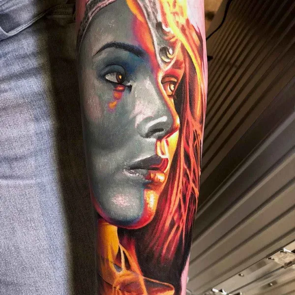 Author's Style tattoo by Moriel El Mori Seror in Munich