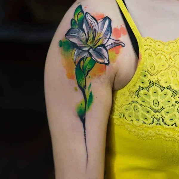 Author's Style tattoo by Kateryna Zelenska