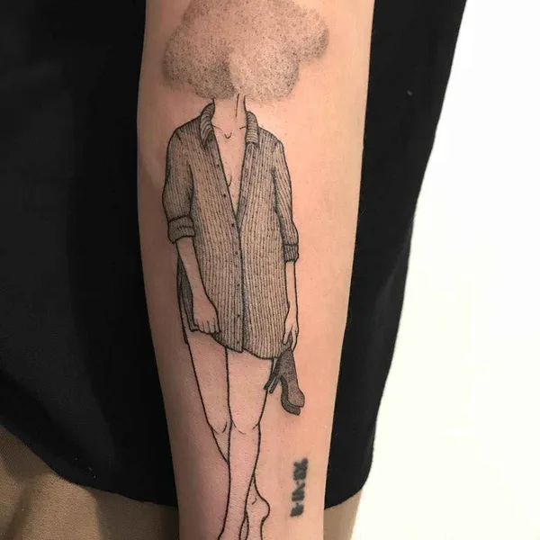 Author's Style tattoo by Anna Neudecker in Milano