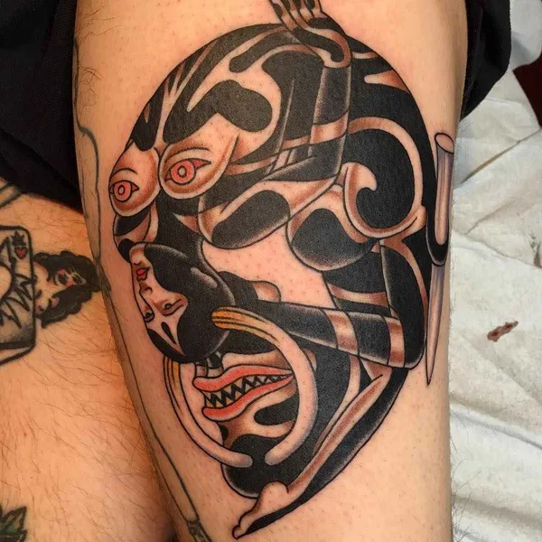 Авторская tattoo by Gregory Whitehead