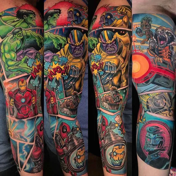 Author's Style tattoo by Derek Turcotte