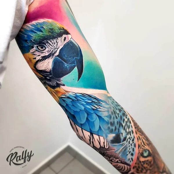 Portrait tattoo by Rafał Dąbrowski - Ralfy