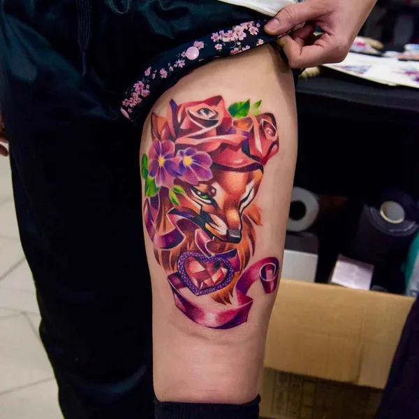Author's Style tattoo by Kateryna Zelenska