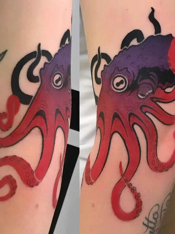 color illustrative Tatuaggio su forearm #18241 | Tatuatore Gennaro Varriale