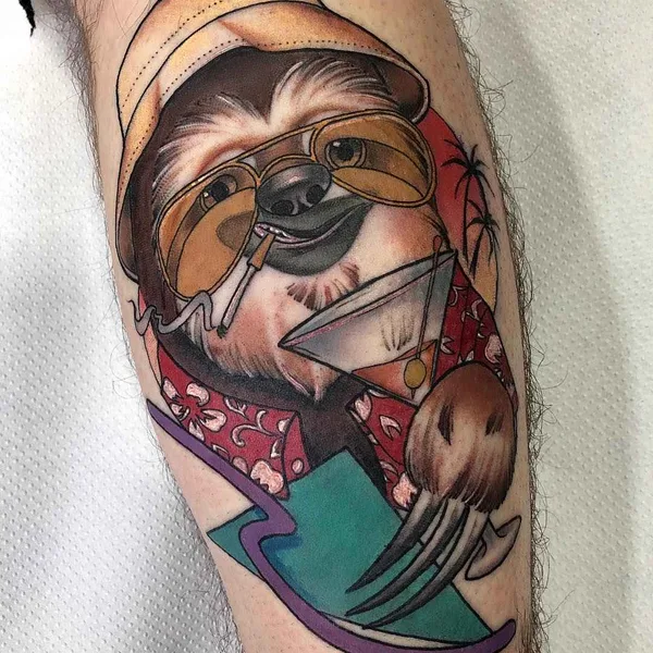 Neo Traditional tattoo by Raquel Escudero in Barcelona