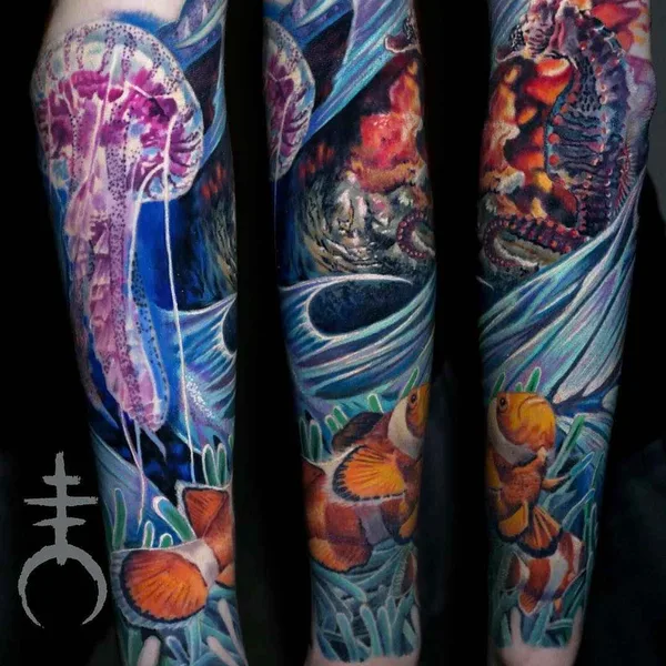 Author's Style tattoo by Moriel El Mori Seror in Munich