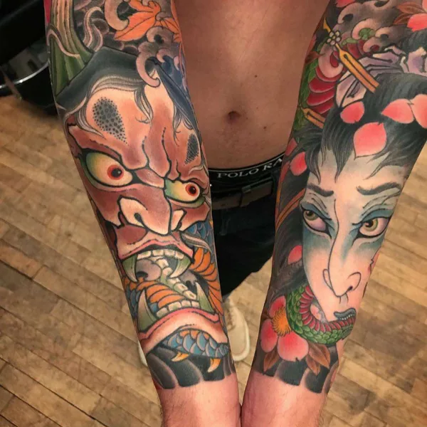 Традиционная tattoo by Johan Svahn in Malmö