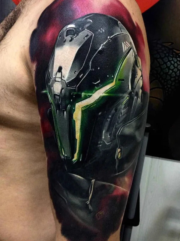 male color realism Tatuaggio su upper arm #18182 | Tatuatore Андрей Степанов
