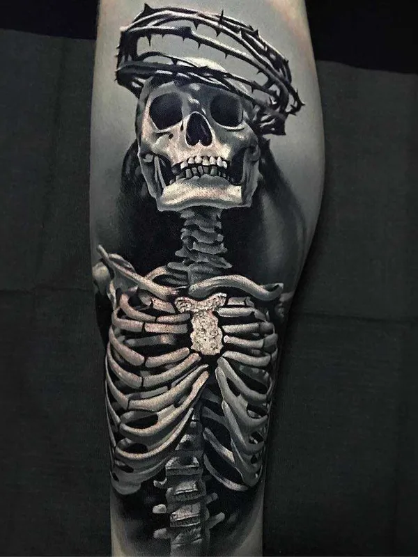 Portrait tattoo by Jacob Sheffield