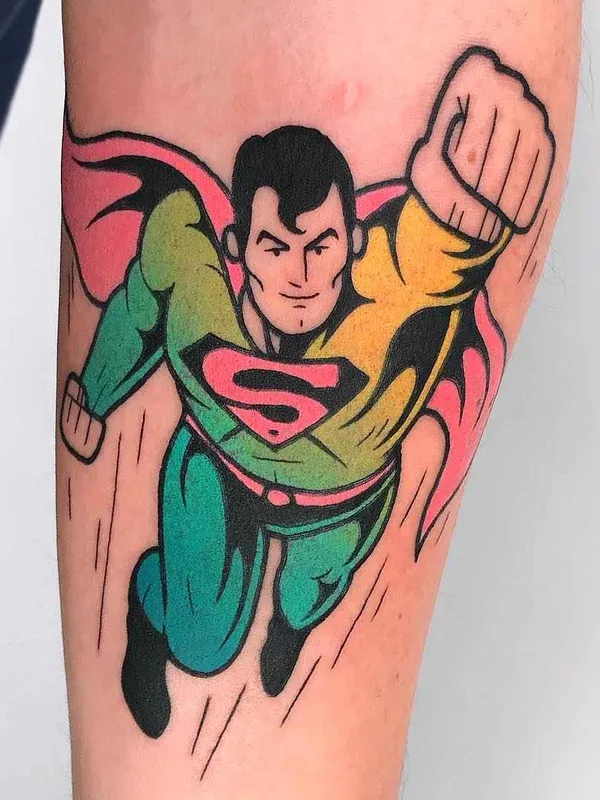 color new school Tatuaggio su forearm #18246 | Tatuatore Gennaro Varriale