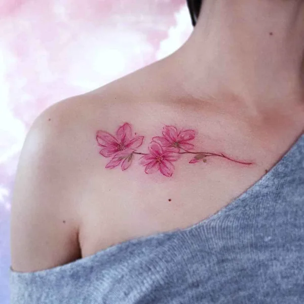 Watercolor tattoo by Ника Столяровская in Севастополь