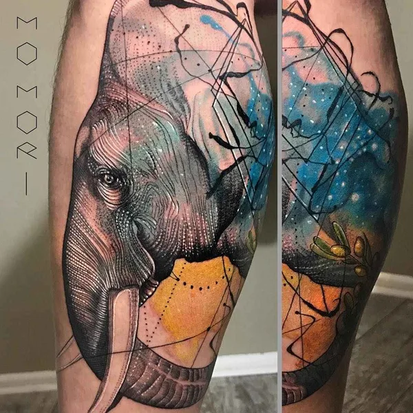 Author's Style tattoo by Mo Mori in Berlin