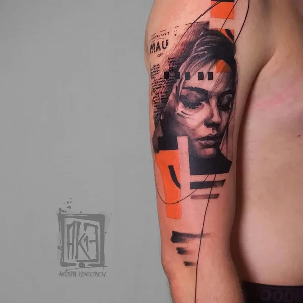 Author's Style tattoo by Artem Korobov in Tel Aviv - Jaffa