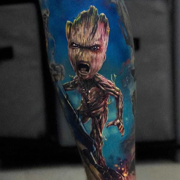 Portrait tattoo by Андрей Степанов in Самара