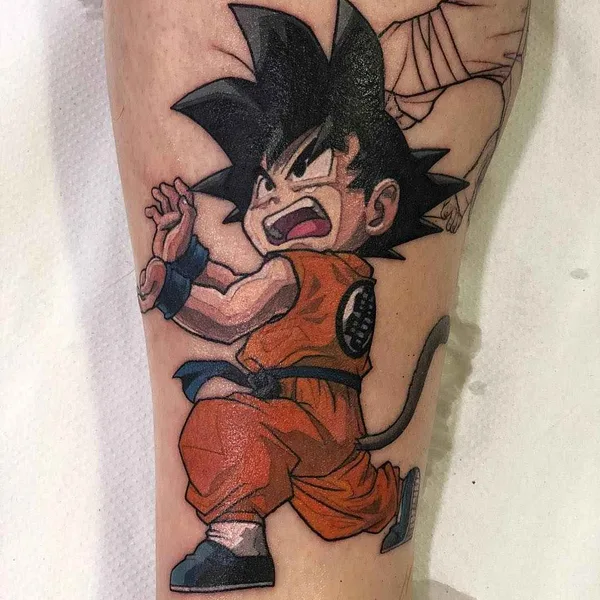 New School tattoo by Ben Banzai in Alicante