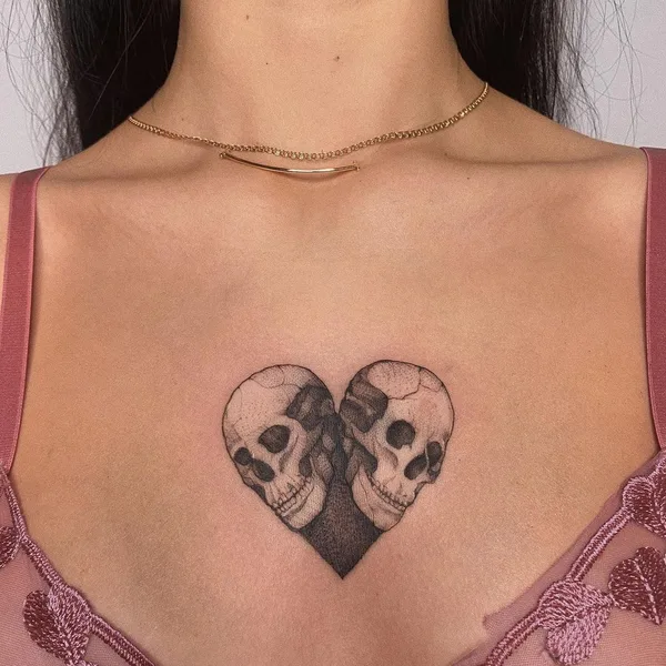 Botanical tattoo by Darina Bondarenko in Воронеж
