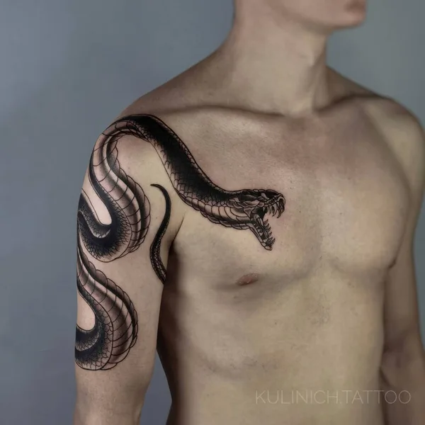 Graphic tattoo by Кулинич Тату  in Воронеж