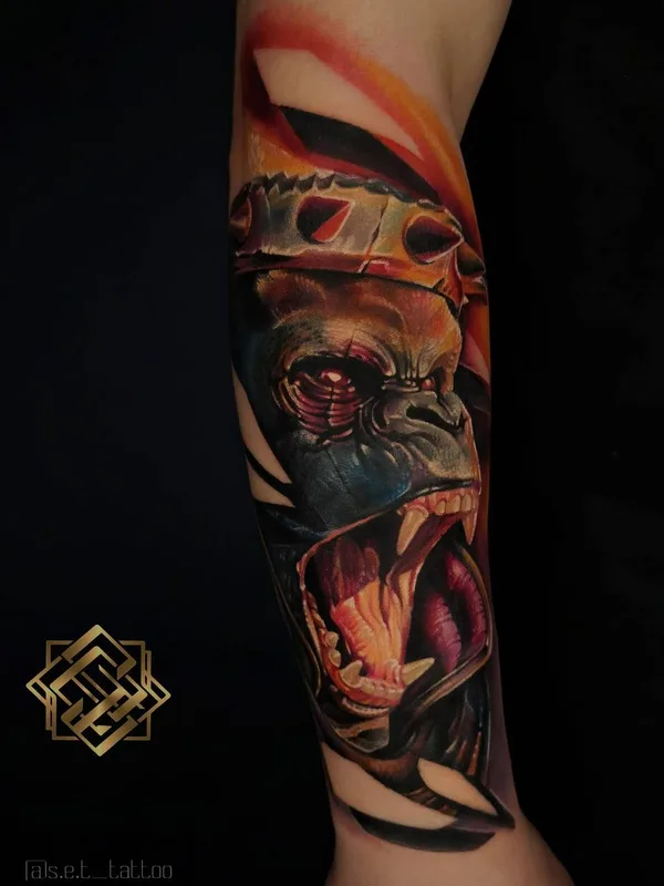 color realism Tatuaggio su forearm #49310 | Tatuatore Вячеслав Елкин
