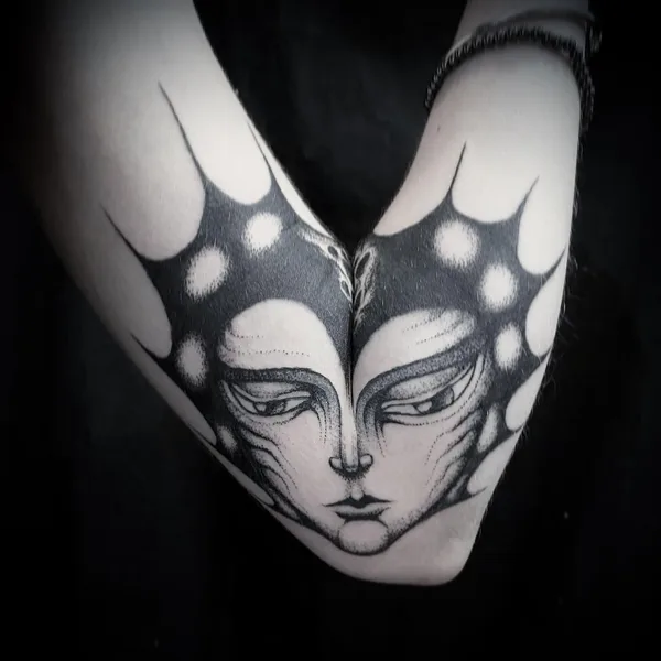 freehand tattoo by Veks Van Hillik in Toulouse