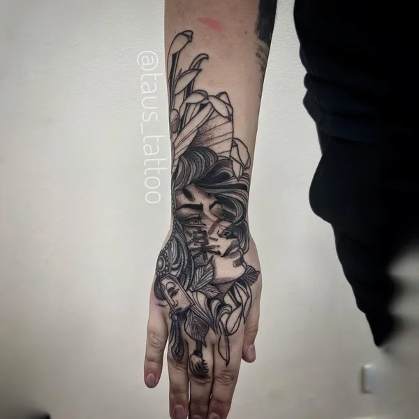 Акварель tattoo by Александр Таус in Екатеринбург