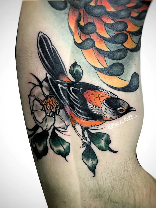 color japanese tatouage sur shoulder #49339 | Artiste tatoueur Александр Таус