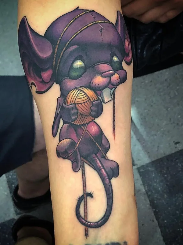 color illustrative Tatuaggio su forearm #63689 | Tatuatore Jesse Smith