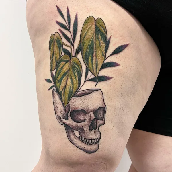 Neo Traditional tattoo by Sara Bell in Richmond
