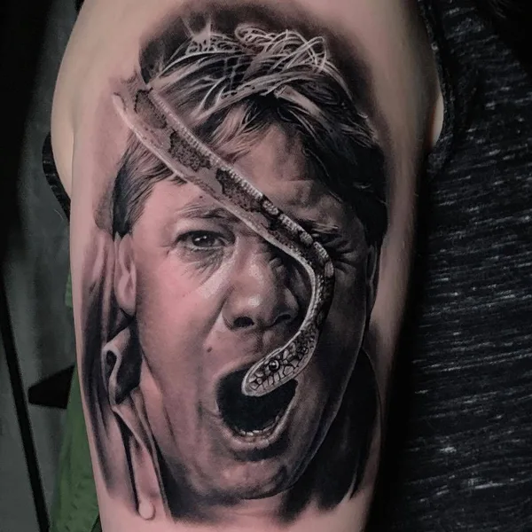 Портретная tattoo by Michael Perry in Milwaukee