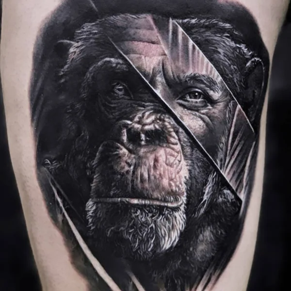 Портретная tattoo by Michael Perry in Milwaukee