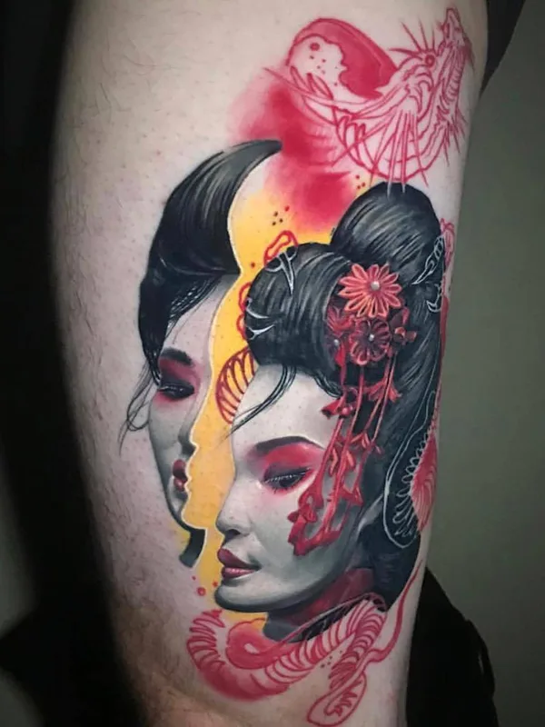Авторская tattoo by Ben Ochoa in Hesperia