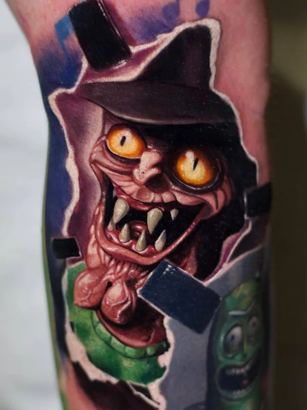 Авторская tattoo by Ben Ochoa in Hesperia
