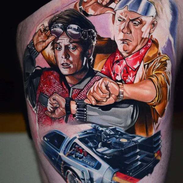 Author's Style tattoo by Ben Ochoa in Hesperia