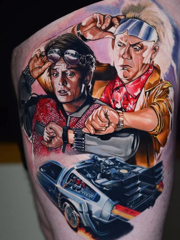 Авторская tattoo by Ben Ochoa in Hesperia