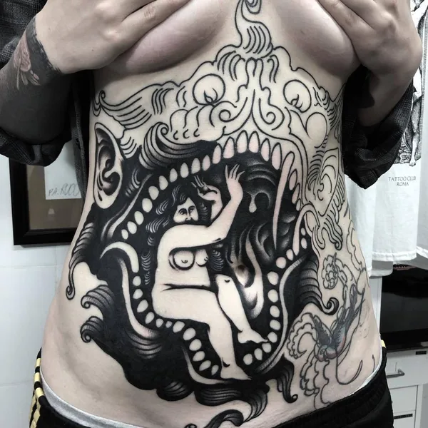 Author's Style tattoo by Simone Ruco in Roma