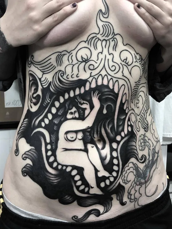 Авторская tattoo by Simone Ruco in Roma