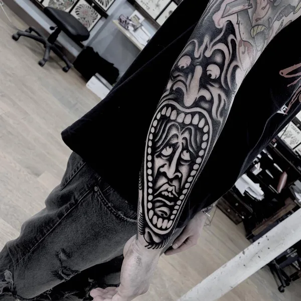 Author's Style tattoo by Simone Ruco in Roma