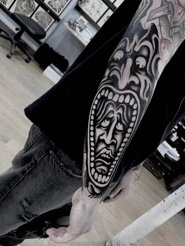 Авторская tattoo by Simone Ruco in Roma