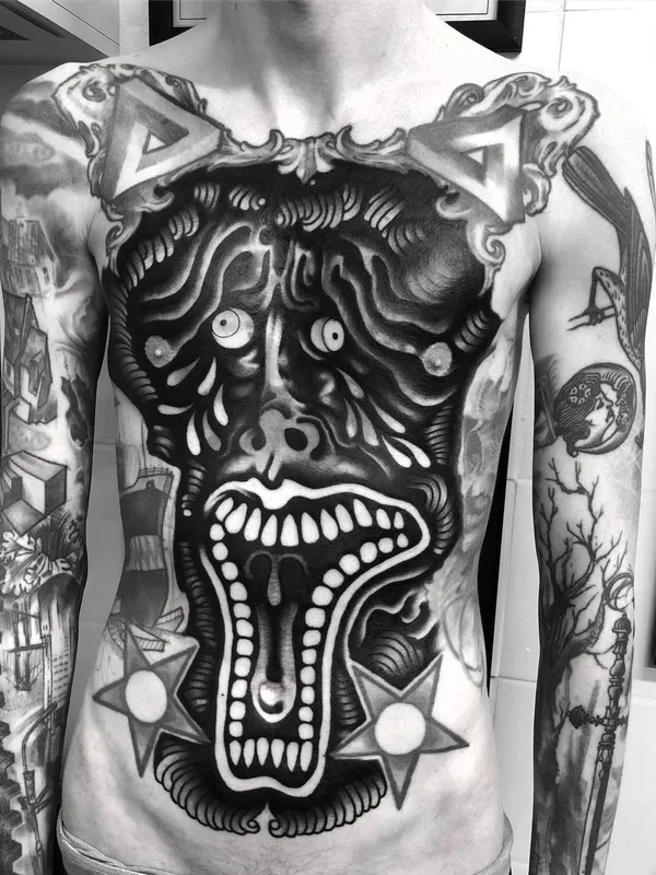 Авторская tattoo by Simone Ruco in Roma