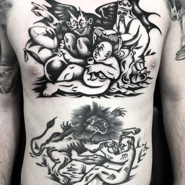 Author's Style tattoo by Simone Ruco in Roma