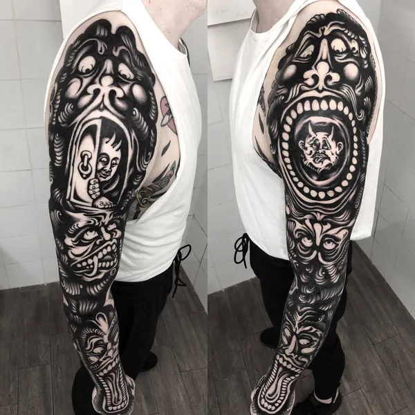 Author's Style tattoo by Simone Ruco in Roma